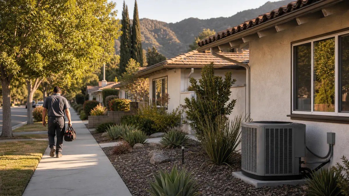 Illustration of Carrier HVAC repair in Valley Circle, Woodland Hills