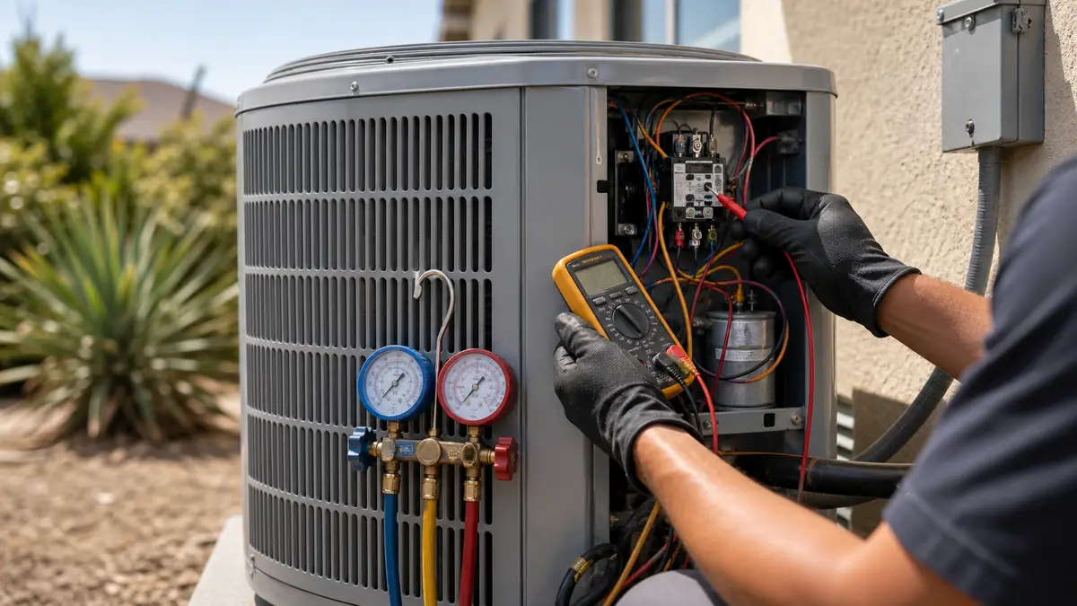 Illustration of a Carrier AC not cooling in Woodland Hills