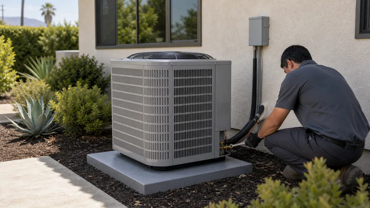 Illustration of Carrier AC installation in Woodland Hills